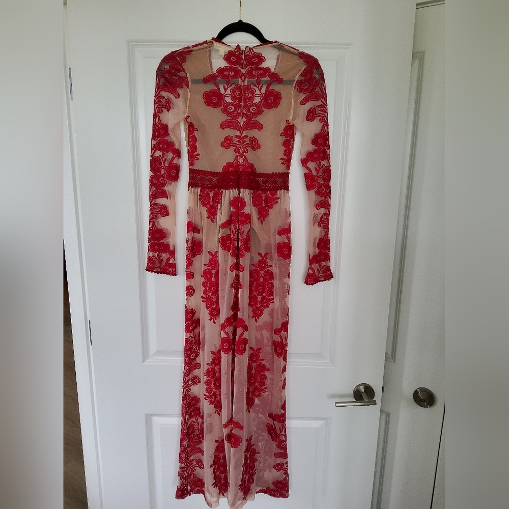 🍋For Love & Lemons Temecula Lace Maxi Dress - Picture 11 of 16